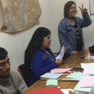 Taller de encuadernación - DUOC