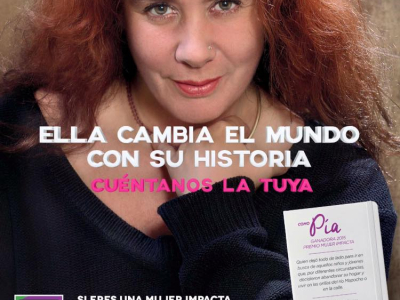 Pía Salas recibe premio Mujer Impacta 2015 - Noticia 