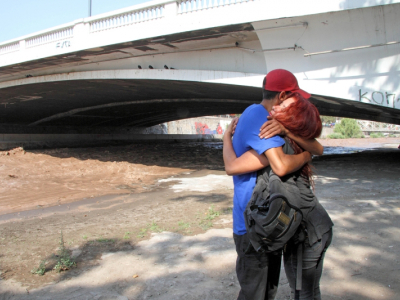 El Mapocho, un río de amor