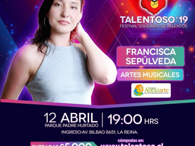 Somos parte del festival solidario Talentoso 2019